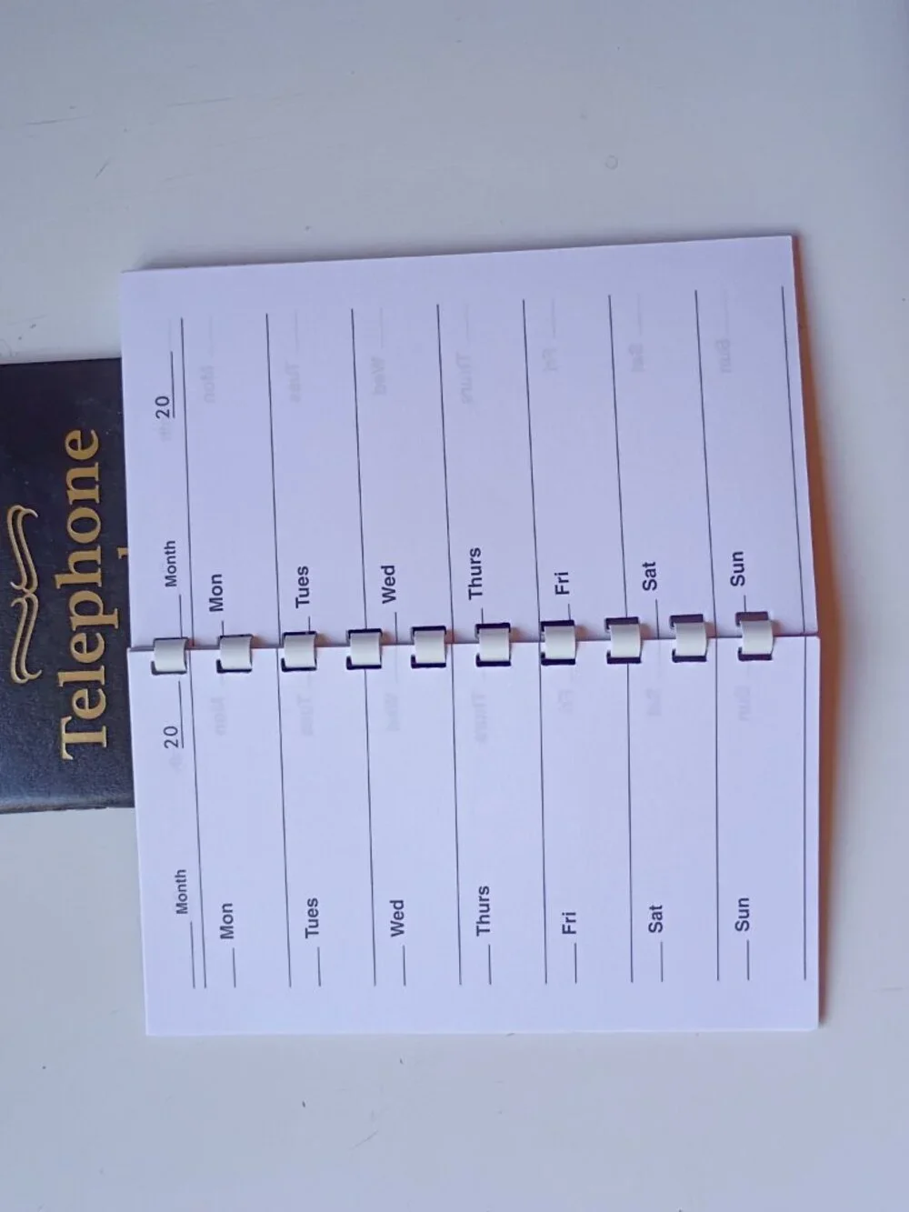 Agenda and Telephone Books 2 Total